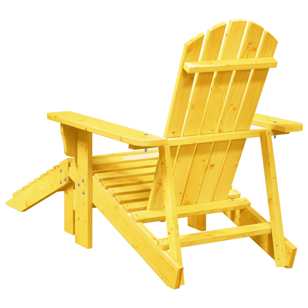 8721012988484_g_en_hd_5 vidaXL Adirondack Chair with Ottoman Yellow Solid Wood Fir - Image 7