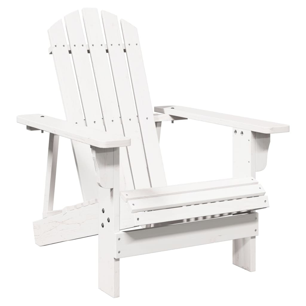 8721012988507_a_en_hd_1 vidaXL Adirondack Chair White 69x85x90.5 cm Solid Wood Fir - Image 2