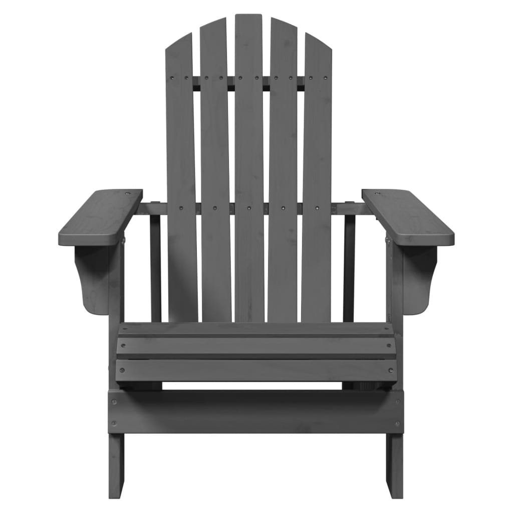 8721012988514_g_en_hd_1 vidaXL Adirondack Chair Grey 69x85x90.5 cm Solid Wood Fir - Image 3