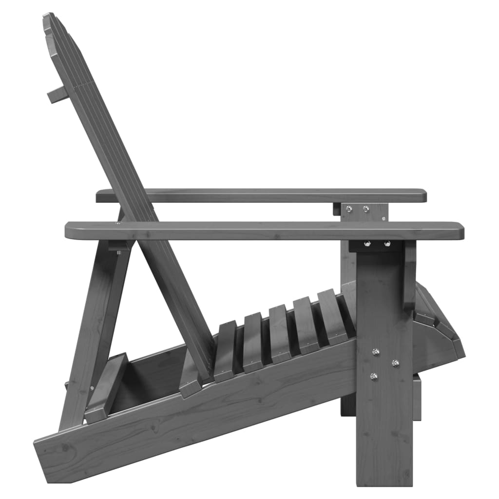 8721012988514_g_en_hd_2 vidaXL Adirondack Chair Grey 69x85x90.5 cm Solid Wood Fir - Image 4