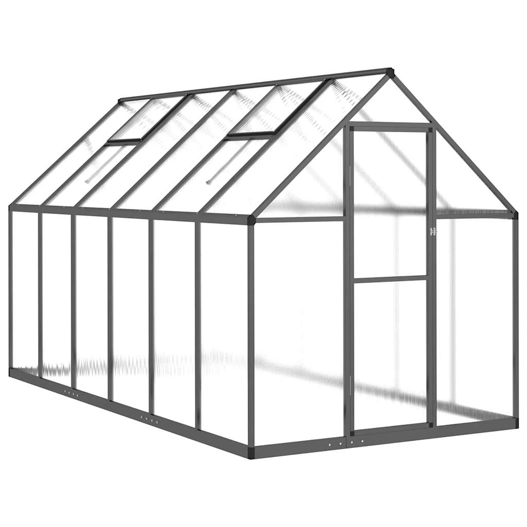 8721102382079_a_en_hd_1 vidaXL Greenhouse with Base Frame Anthracite 334x169x195 cm Aluminium - Image 2