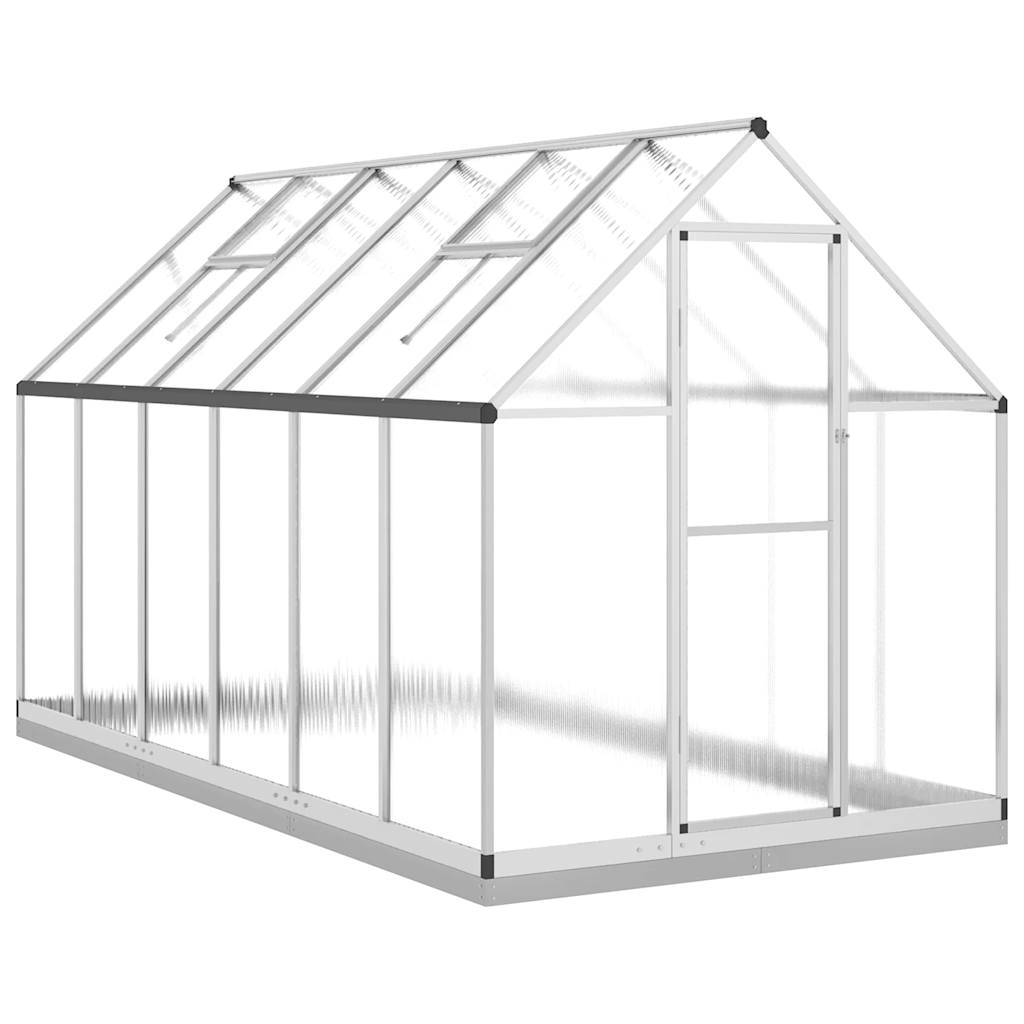 8721102382086_a_en_hd_1 vidaXL Greenhouse with Base Frame Silver 334x169x202 cm Aluminium - Image 2