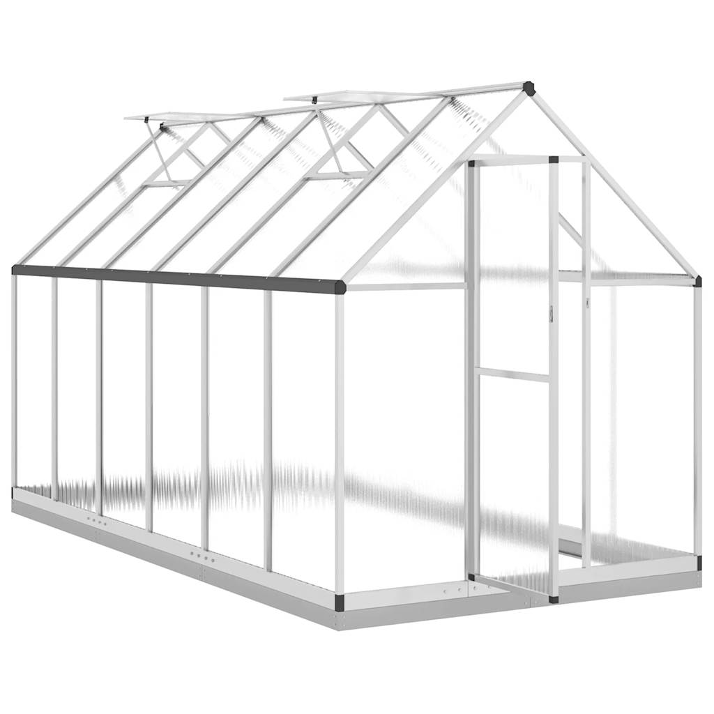 8721102382086_g_en_hd_4 vidaXL Greenhouse with Base Frame Silver 334x169x202 cm Aluminium - Image 6