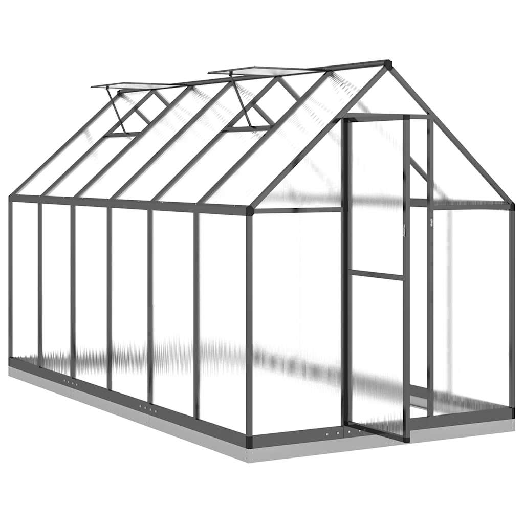 8721102382109_g_en_hd_4 vidaXL Greenhouse with Base Frame Anthracite 334x169x202 cm Aluminium - Image 6