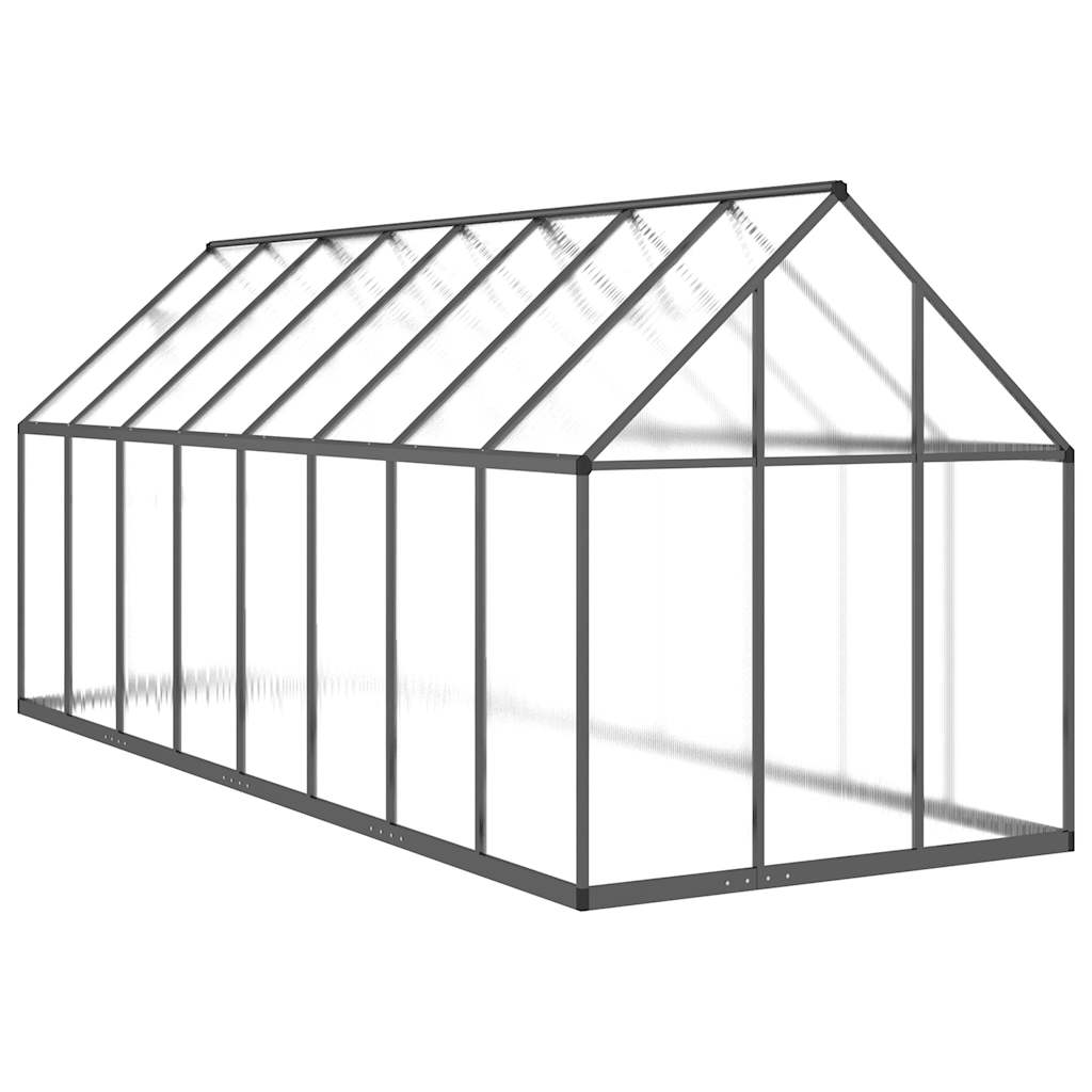 8721102382130_g_en_hd_3 vidaXL Greenhouse with Base Frame Anthracite 445x169x195 cm Aluminium - Image 5