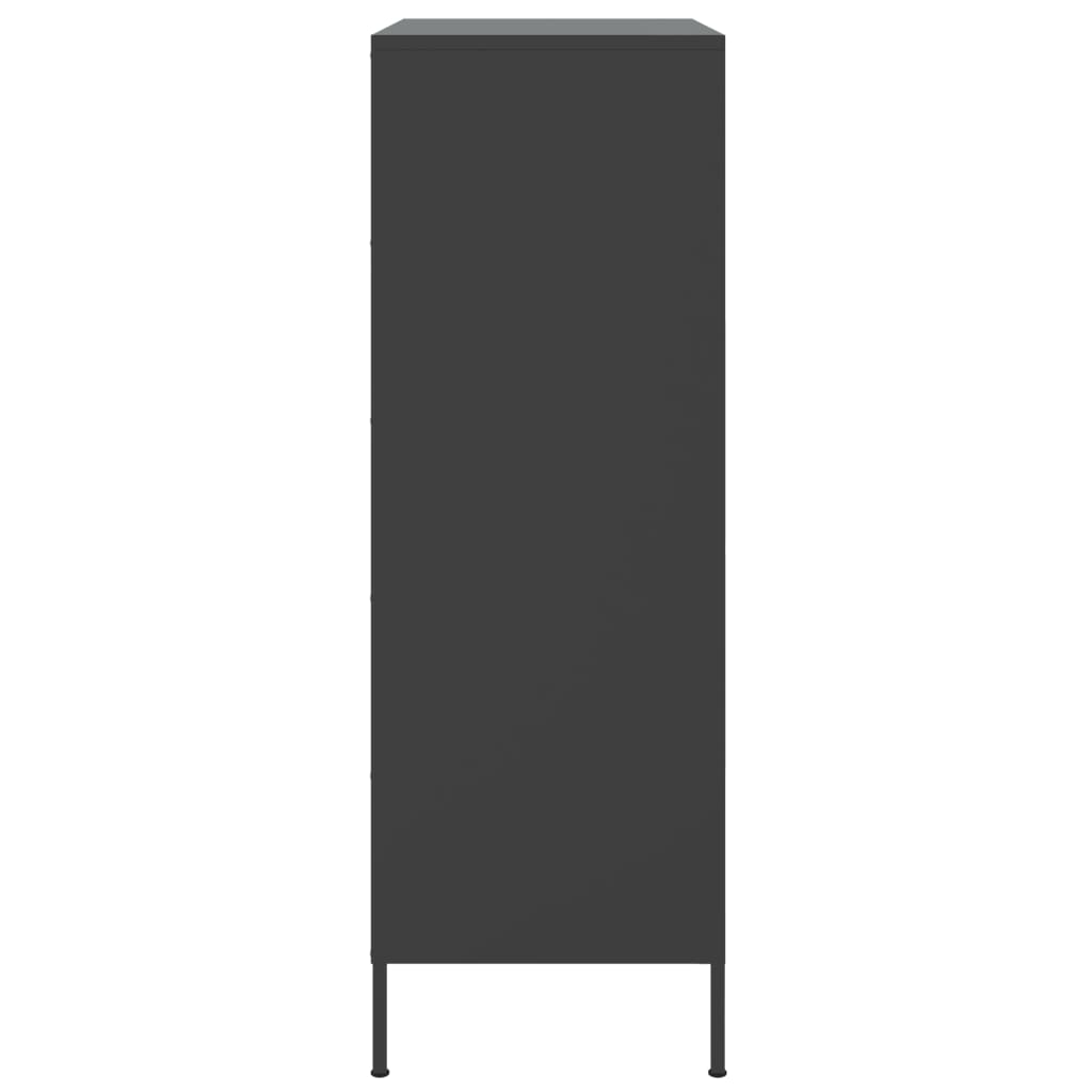 8721102389207_g_en_hd_5 vidaXL Highboard Black 68x39x113 cm Steel - Image 8