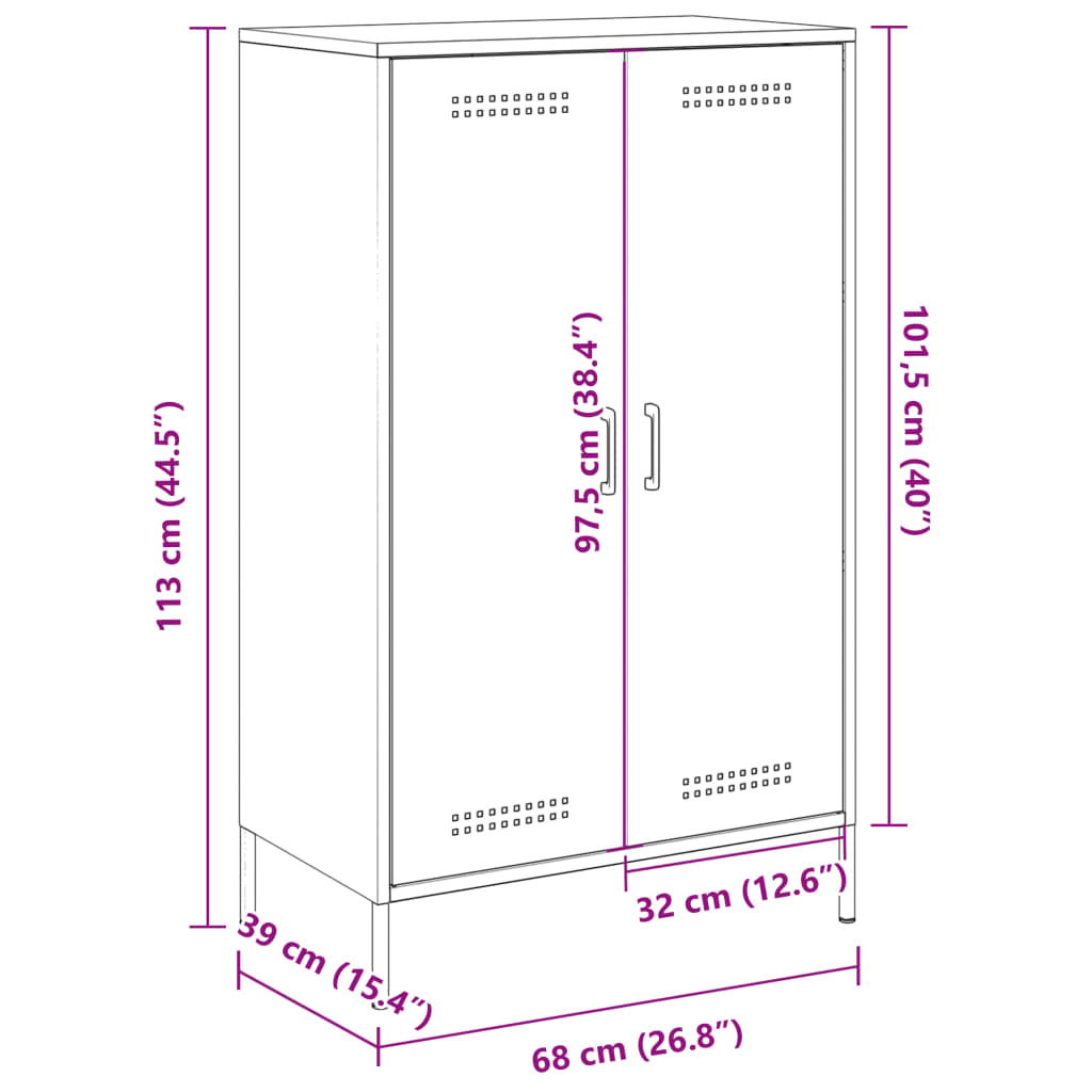 8721102389269_g_en_hd_11 vidaXL Highboard Black 68x39x113 cm Steel - Image 14