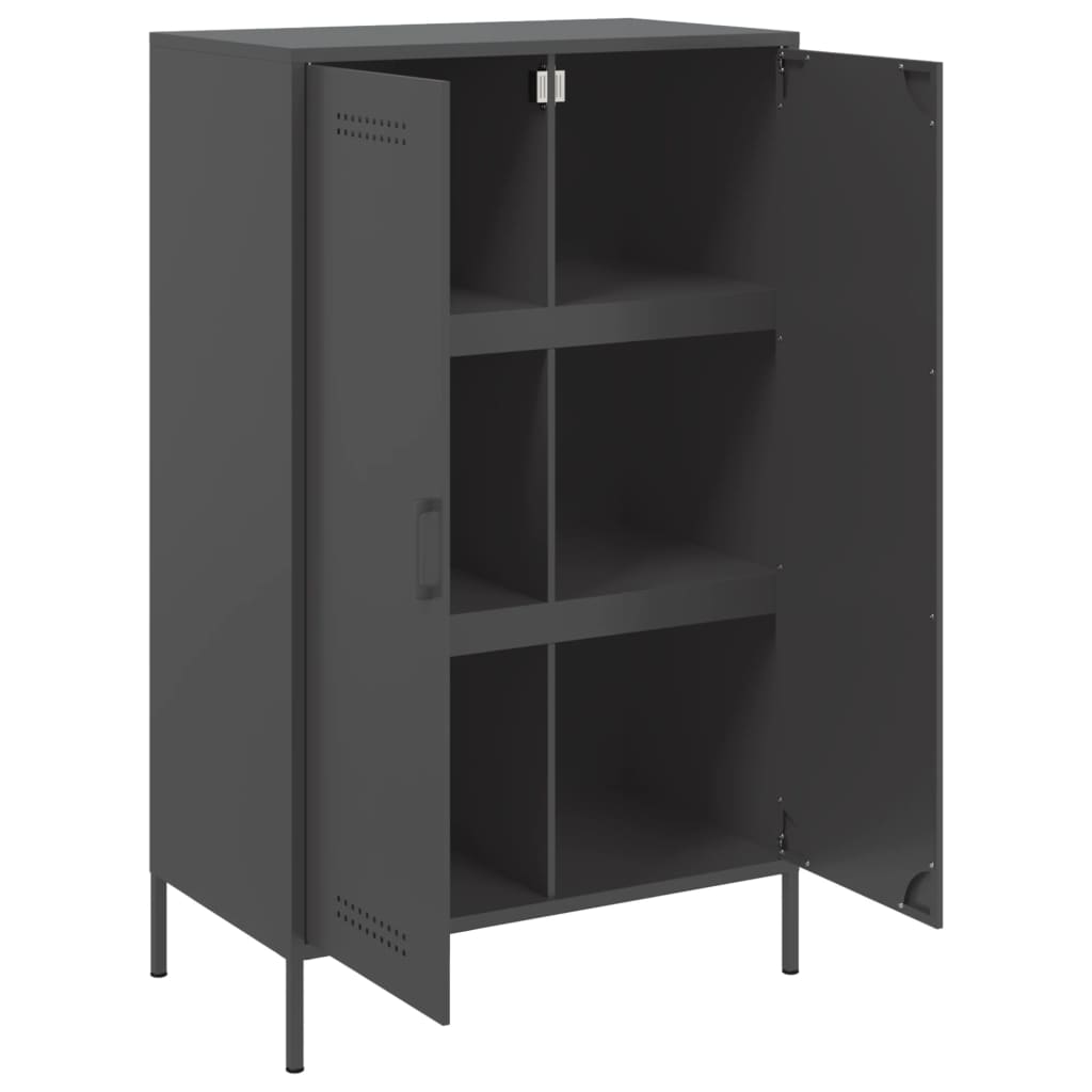 8721102389269_g_en_hd_7 vidaXL Highboard Black 68x39x113 cm Steel - Image 10