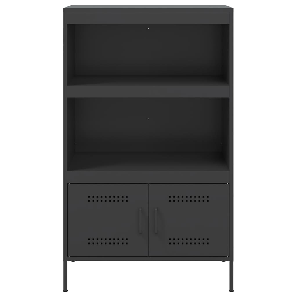 8721102389320_g_en_hd_4 vidaXL Highboard Black 68x39x113 cm Steel - Image 7