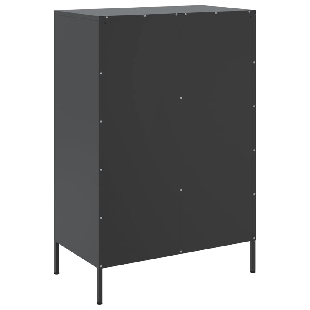 8721102390647_g_en_hd_6 vidaXL Highboard Black 68x39x101.5 cm Steel - Image 9
