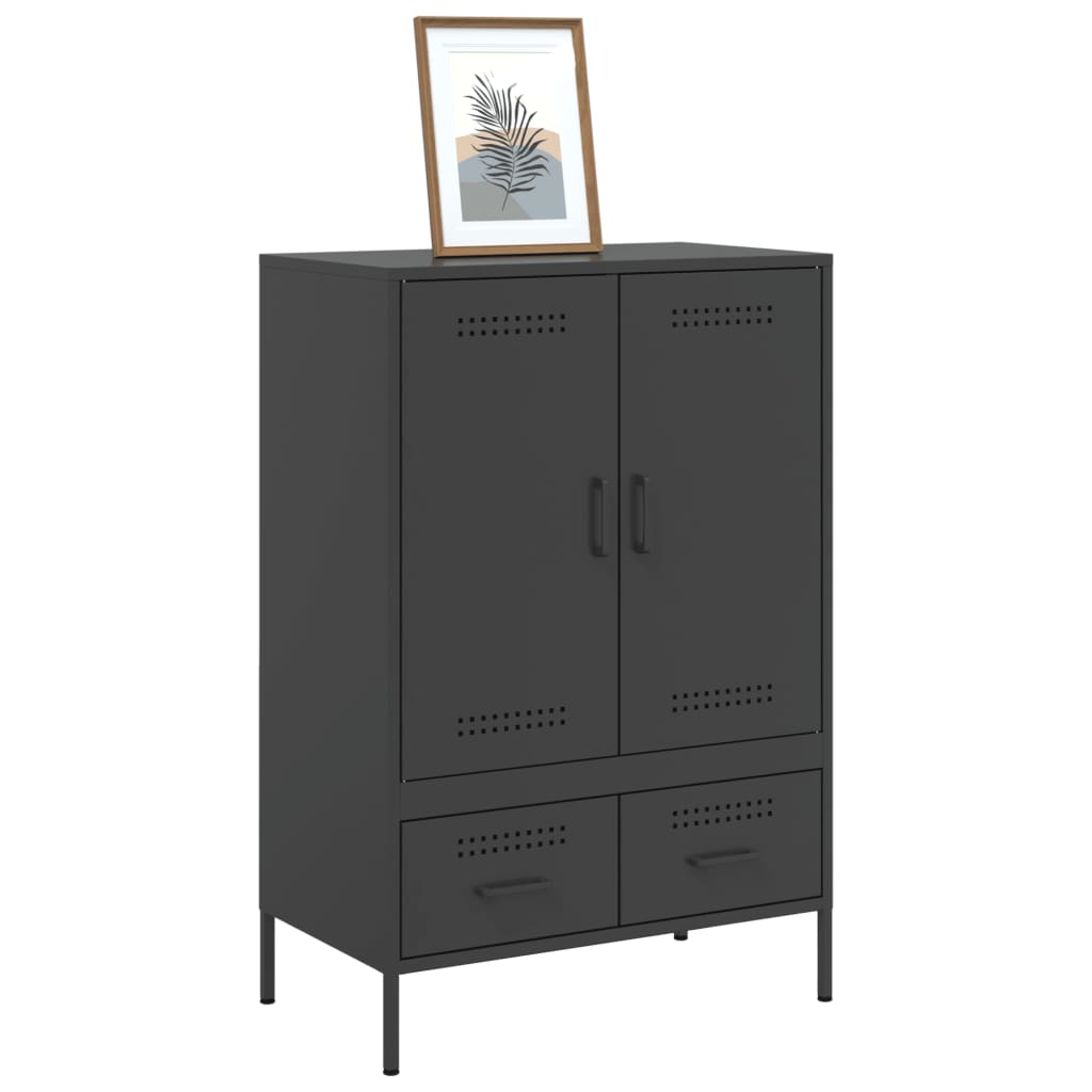 8721102390708_g_en_hd_2 vidaXL Highboard Black 68x39x101.5 cm Steel - Image 5