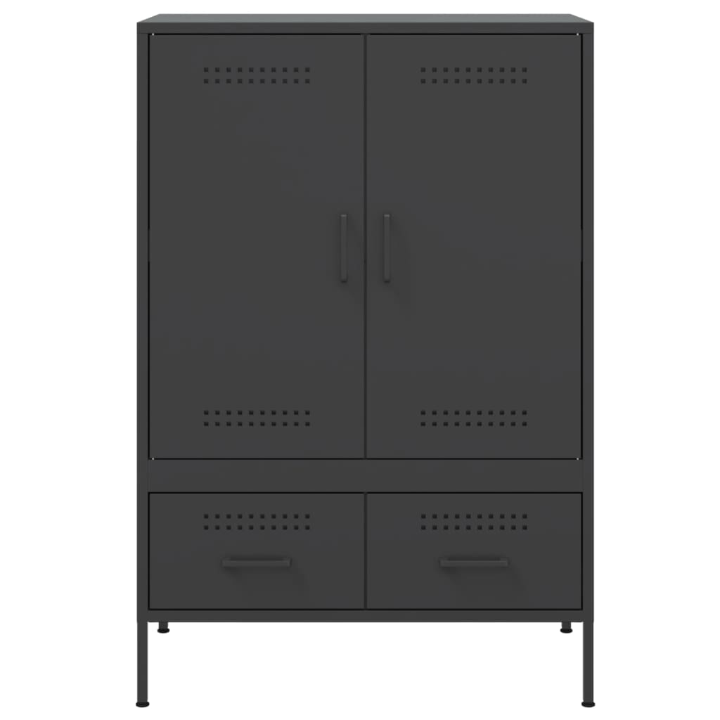 8721102390708_g_en_hd_4 vidaXL Highboard Black 68x39x101.5 cm Steel - Image 7