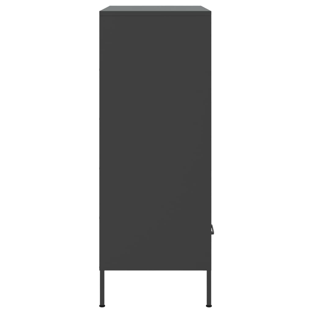 8721102390708_g_en_hd_5 vidaXL Highboard Black 68x39x101.5 cm Steel - Image 8
