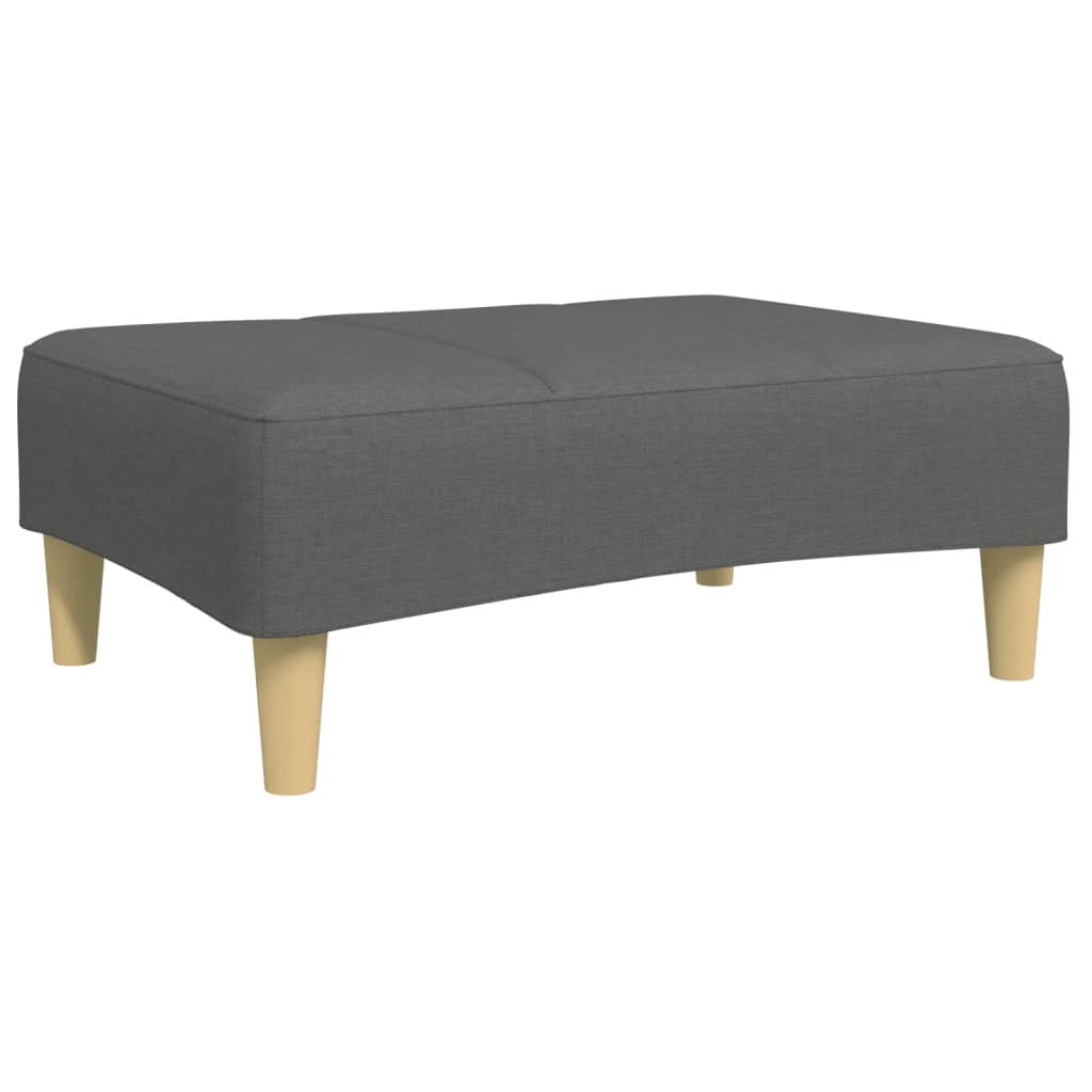 8721102391422_g_en_hd_5 vidaXL 2-Seater Sofa Bed with Footstool Dark Grey Fabric - Image 7