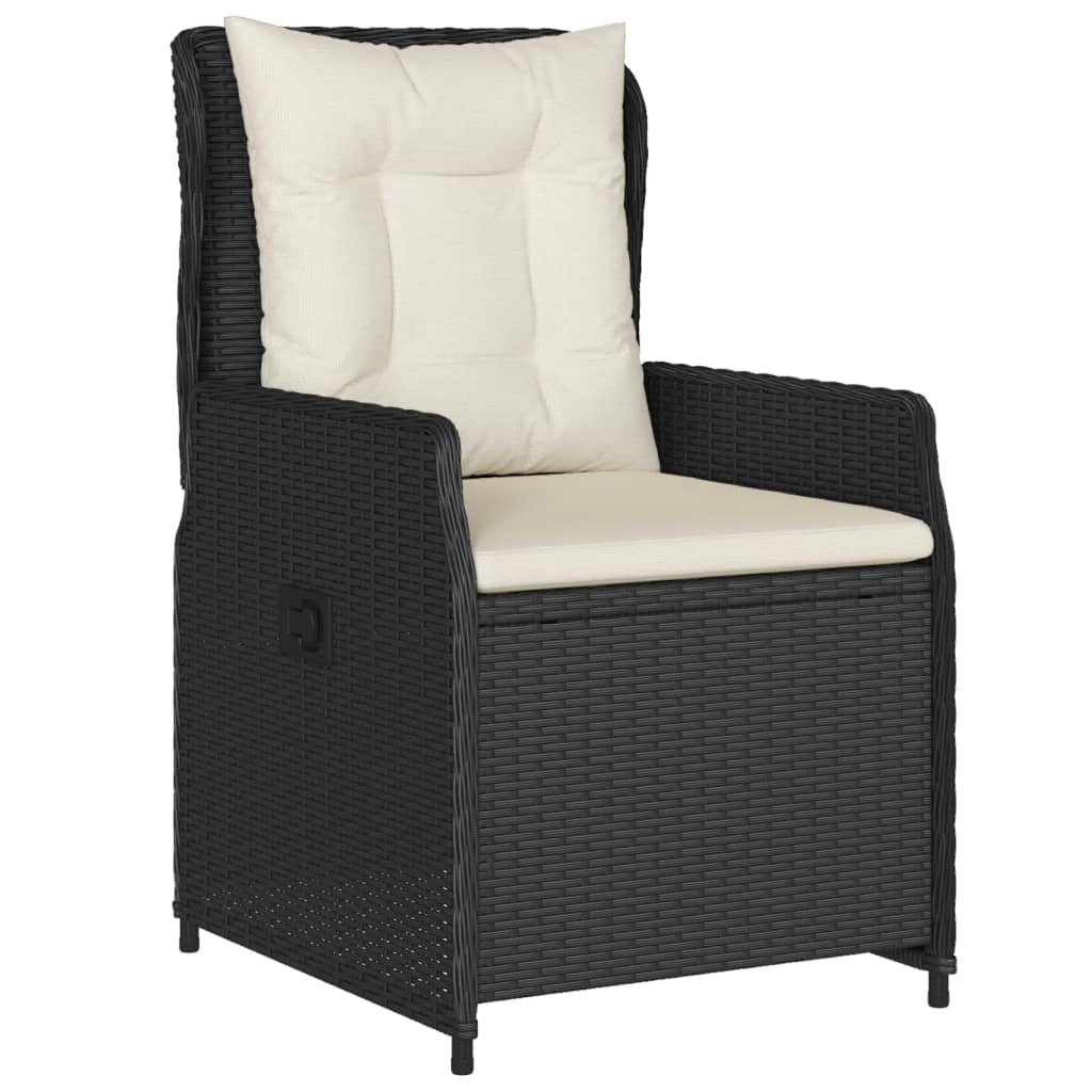 8721102391910_g_en_hd_1 vidaXL 3 Piece Bistro Set with Cushions Black Poly Rattan - Image 3