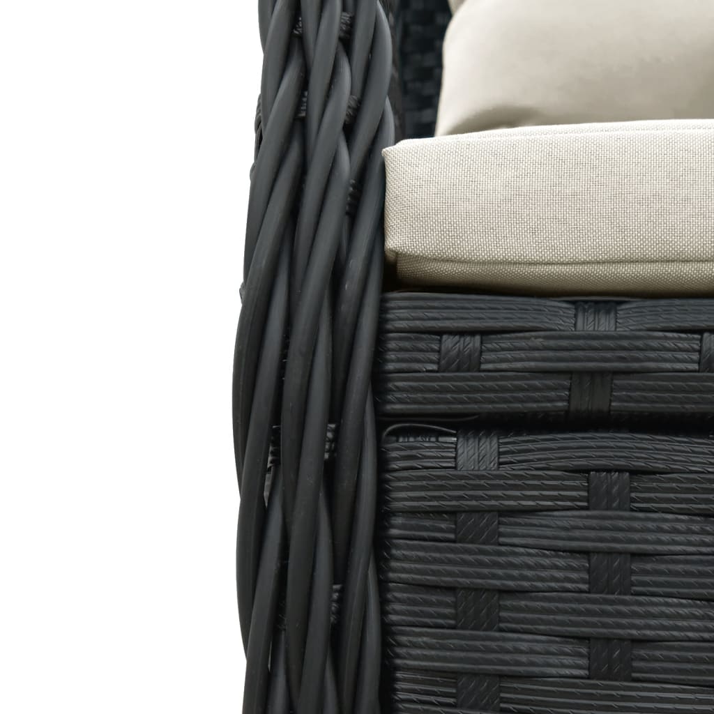 8721102391934_g_en_hd_5 vidaXL 5 Piece Garden Dining Set with Cushions Black Poly Rattan - Image 7