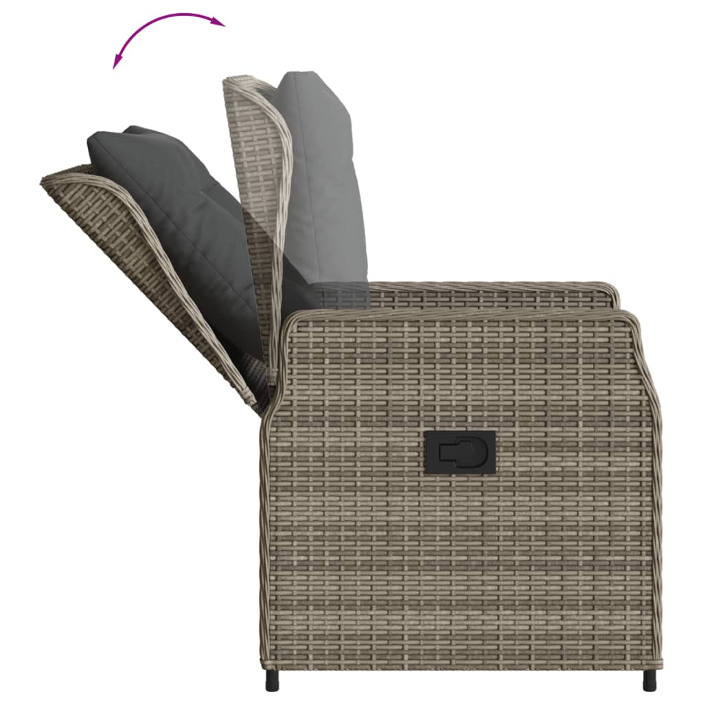 8721102391941_g_en_hd_3 vidaXL 3 Piece Bistro Set with Cushions Grey Poly Rattan - Image 5