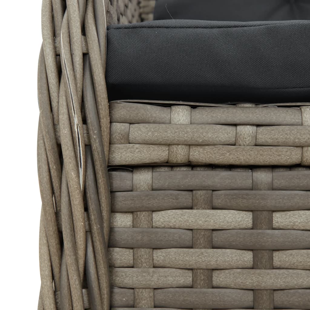 8721102391941_g_en_hd_5 vidaXL 3 Piece Bistro Set with Cushions Grey Poly Rattan - Image 7
