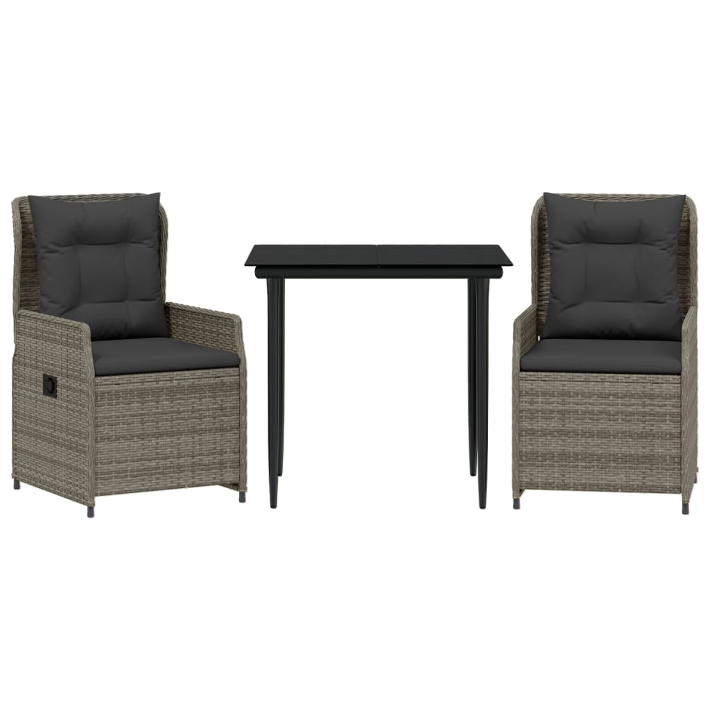 8721102392801_a_en_hd_1 vidaXL 3 Piece Garden Dining Set with Cushions Grey Poly Rattan - Image 2