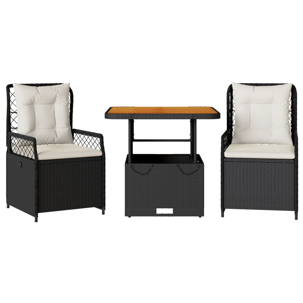 8721102393365_a_en_hd_1 vidaXL 3 Piece Garden Dining Set with Cushions Black Poly Rattan - Image 2