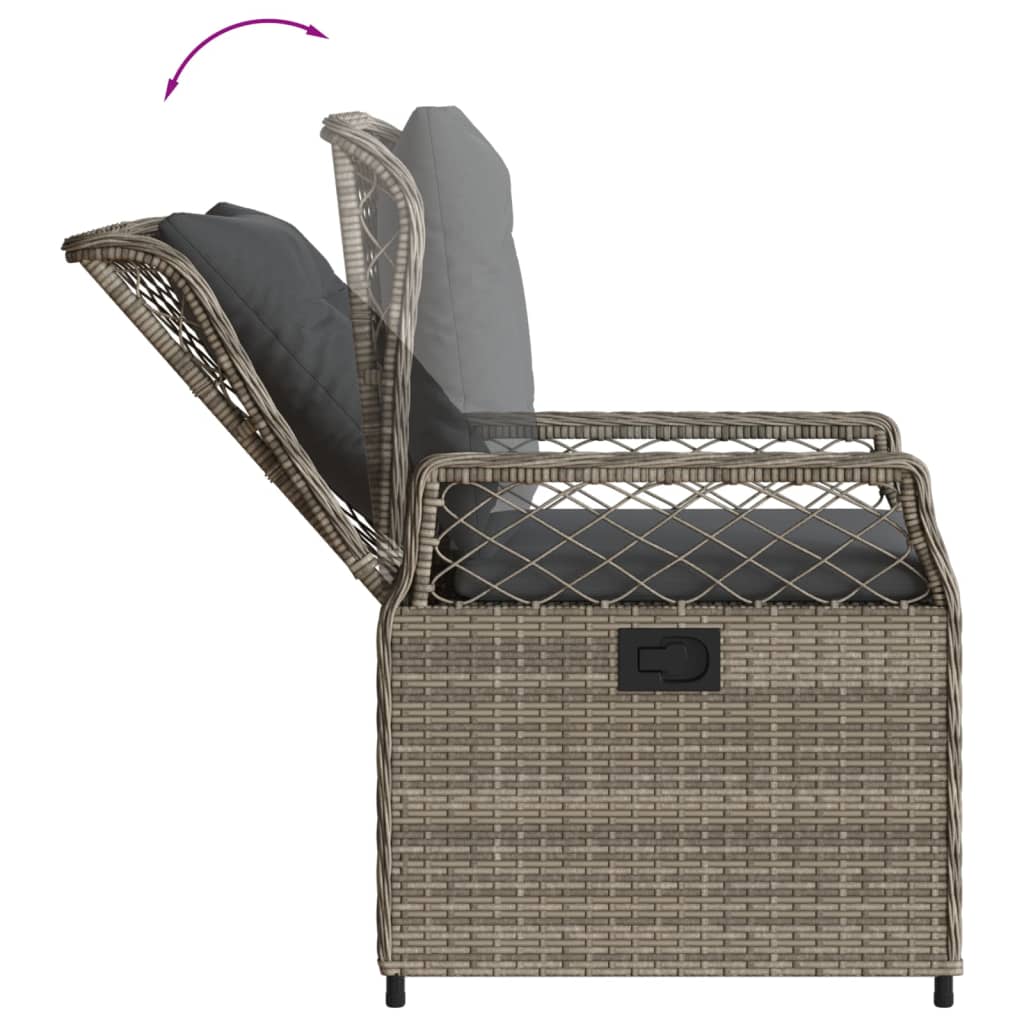 8721102393419_g_en_hd_4 vidaXL 5 Piece Garden Dining Set with Cushions Grey Poly Rattan - Image 6