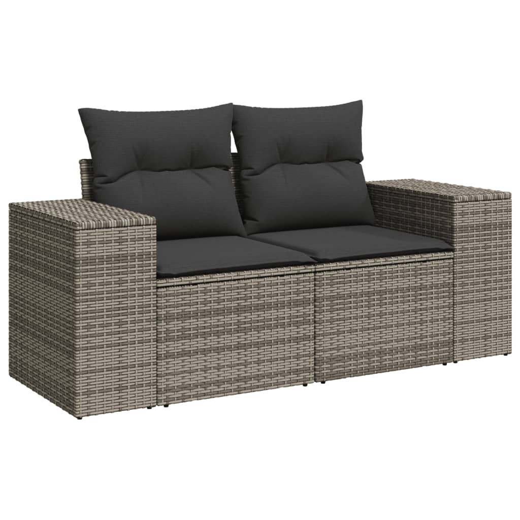 8721102425431_g_en_hd_1 vidaXL 11 Piece Garden Sofa Set with Cushions Grey Poly Rattan - Image 3