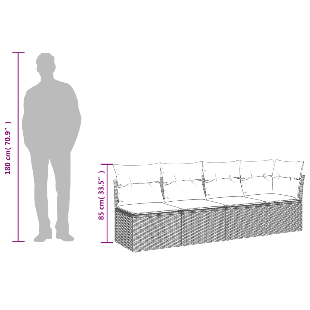 8721102425431_g_en_hd_11 vidaXL 11 Piece Garden Sofa Set with Cushions Grey Poly Rattan - Image 13