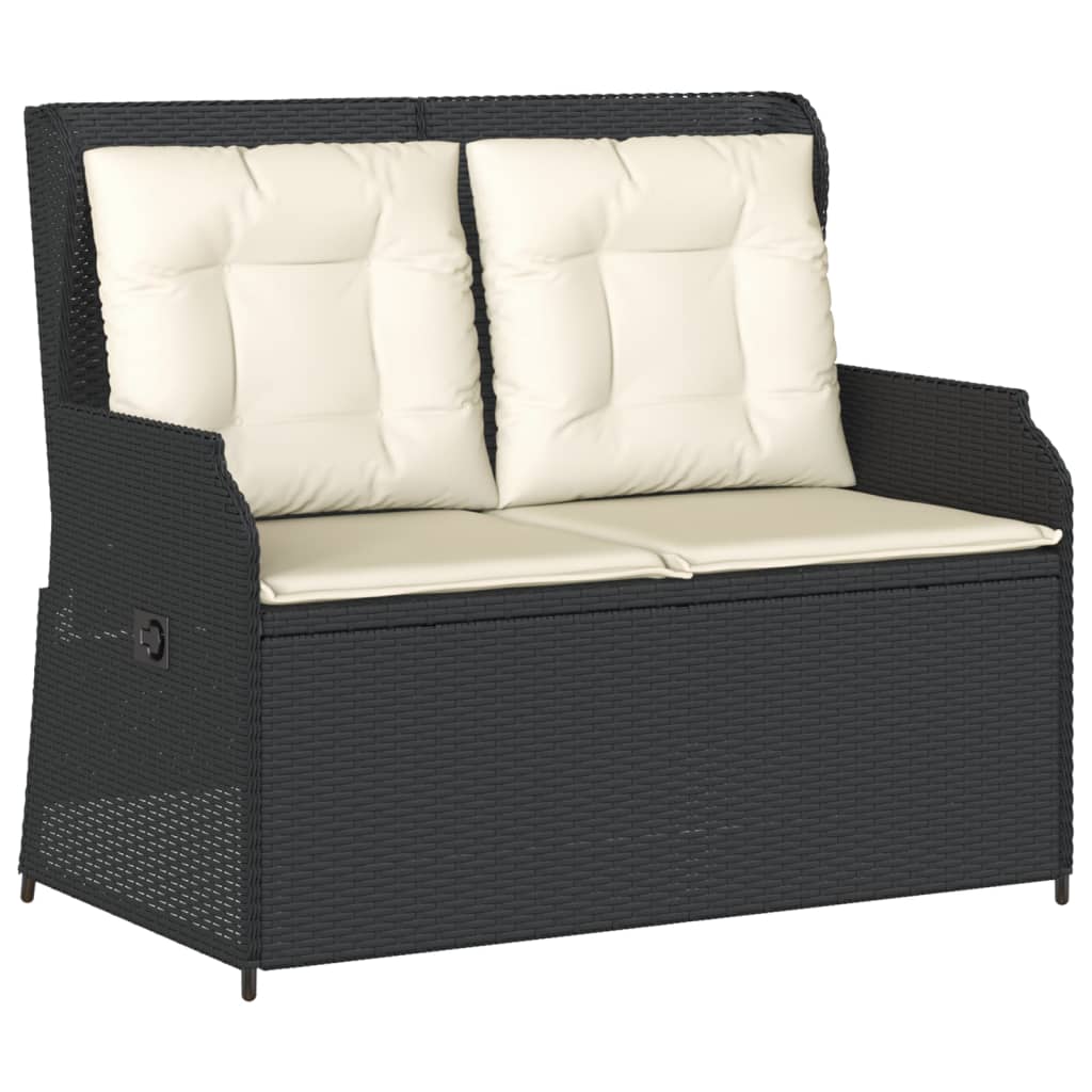 8721102434242_g_en_hd_1 vidaXL 3 Piece Garden Lounge Set with Cushions Black Poly Rattan - Image 3