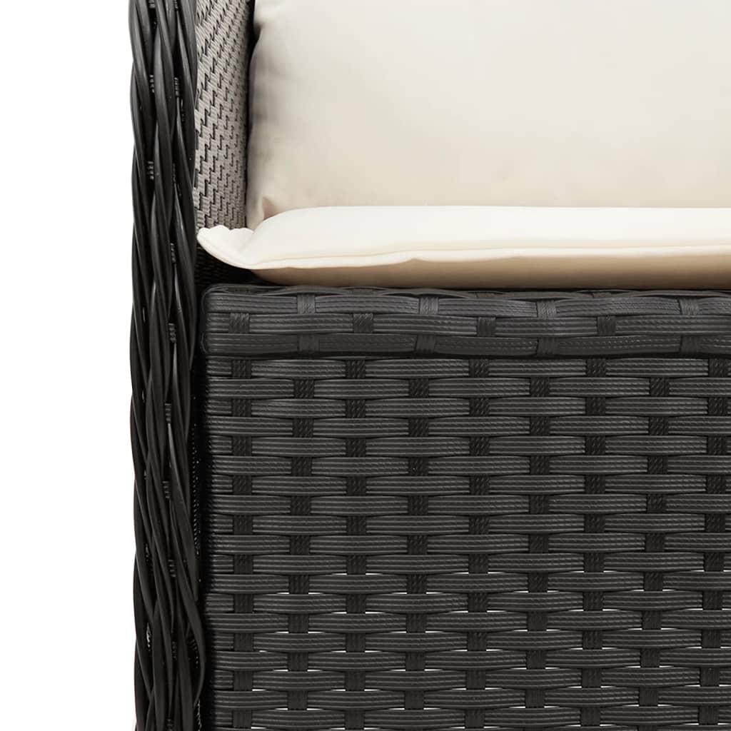 8721102434242_g_en_hd_5 vidaXL 3 Piece Garden Lounge Set with Cushions Black Poly Rattan - Image 7