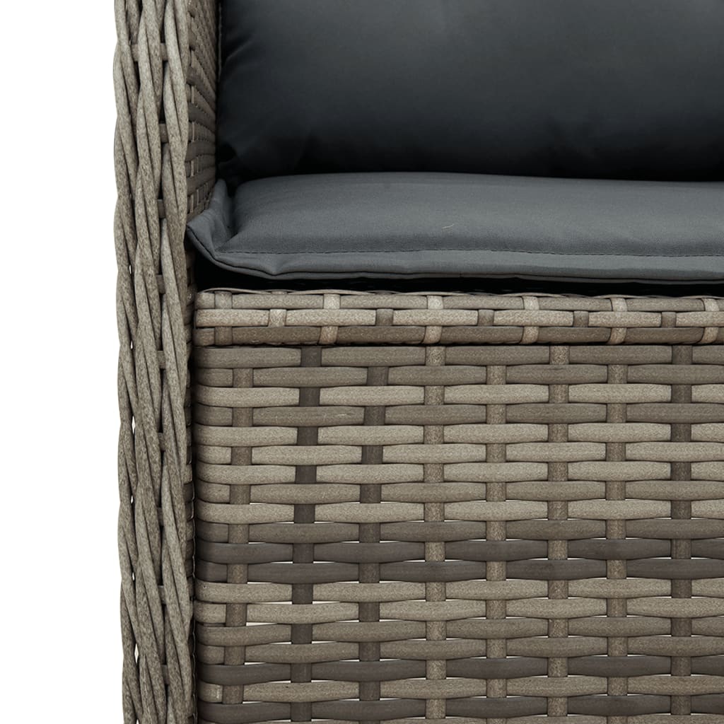 8721102434259_g_en_hd_5 vidaXL 3 Piece Garden Lounge Set with Cushions Grey Poly Rattan - Image 7