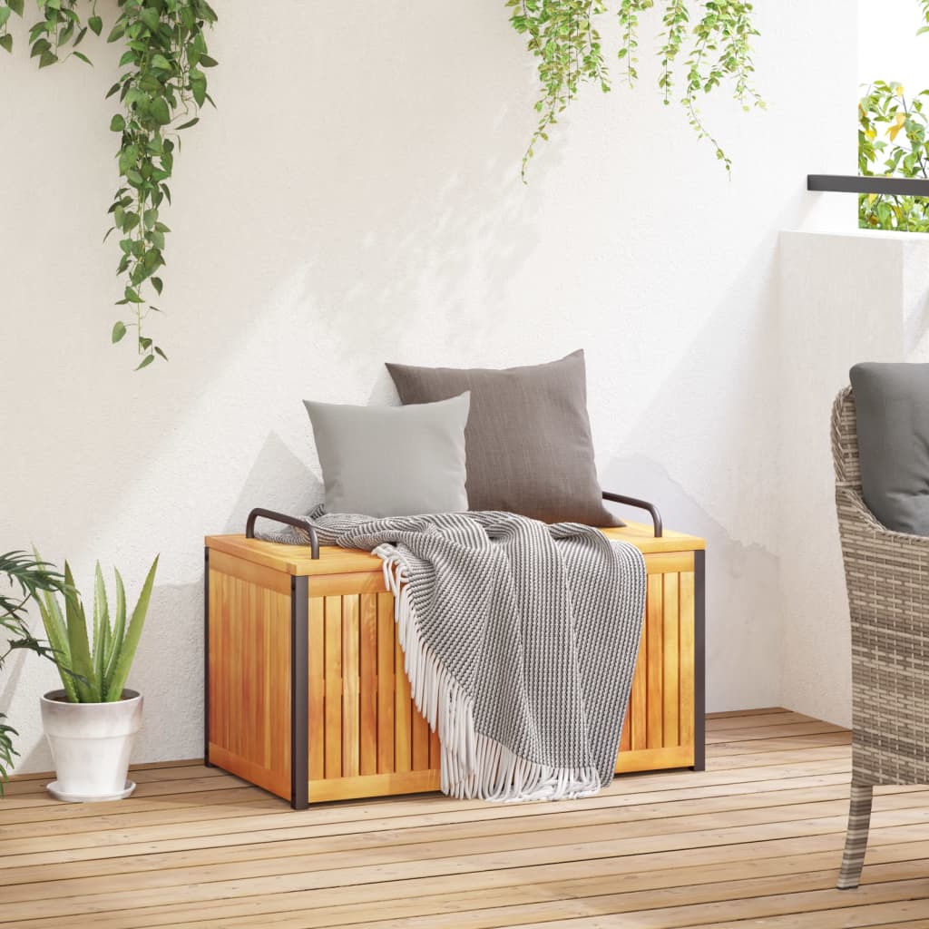 8721102448867_g_en_hd_1 vidaXL Outdoor Cushion Box 85x45x45/53 cm Solid Wood Acacia and Steel - Image 3