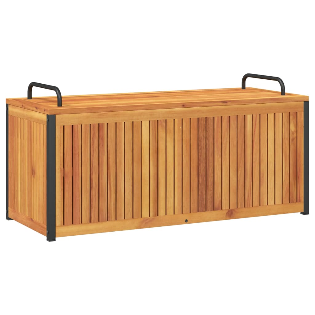 8721102448874_a_en_hd_1 vidaXL Outdoor Cushion Box 110x45x42/53 cm Solid Wood Acacia and Steel - Image 2