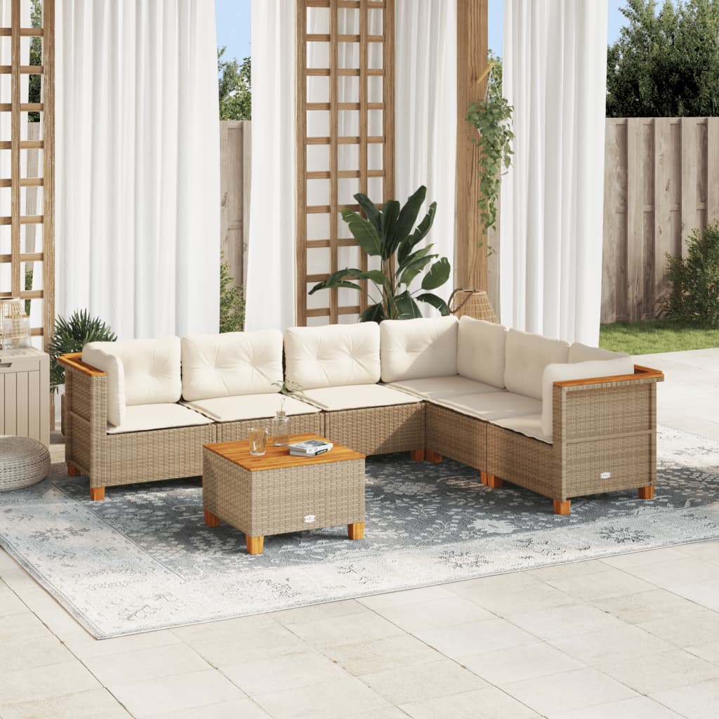 8721102450723_m_en_hd_1 vidaXL 7 Piece Garden Sofa Set with Cushions Beige Poly Rattan - Image 1