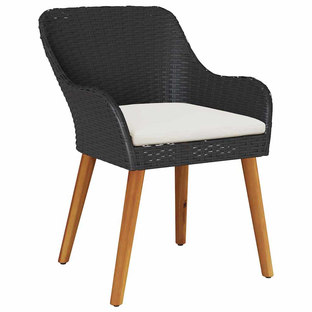 8721102453335_wbg-an_en_hd_2 vidaXL Garden Dining Set with Cushion 3 pcs Black Poly Rattan - Image 6