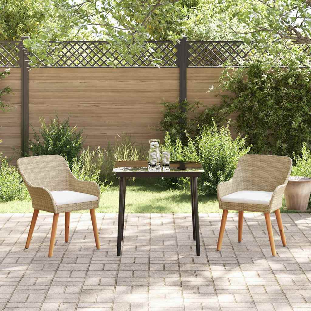 8721102453540_mo-im_en_hd_2 vidaXL Garden Dining Set with Cushion 3 pcs Beige Poly Rattan - Image 4