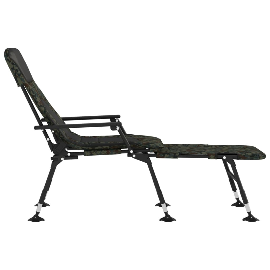 8721102454707_g_en_hd_2 vidaXL Fishing Bedchair with Adjustable Mud Legs Foldable Camouflage - Image 4