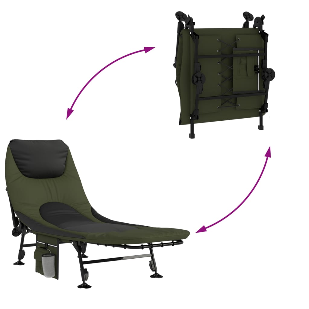 8721102454714_g_en_hd_5 vidaXL Fishing Bed with Adjustable Mud Legs Foldable Green - Image 7
