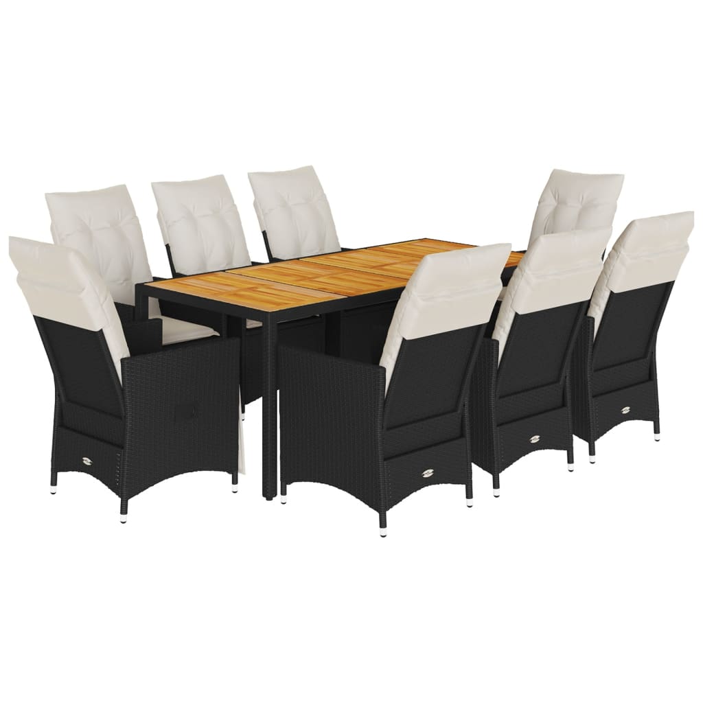 8721102484131_a_en_hd_1 vidaXL 9 Piece Garden Dining Set with Cushions Black Poly Rattan - Image 2