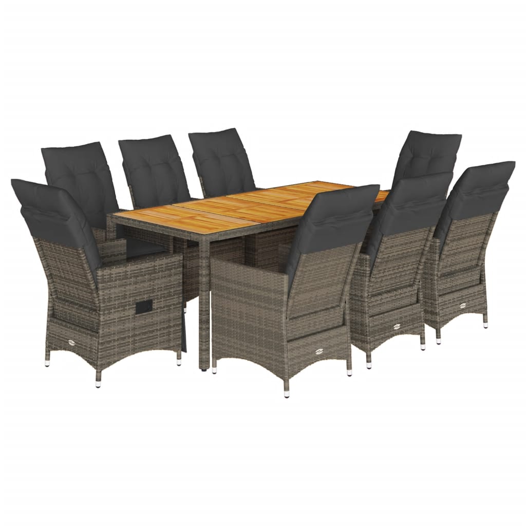 8721102484575_a_en_hd_1 vidaXL 9 Piece Garden Dining Set with Cushions Grey Poly Rattan - Image 2