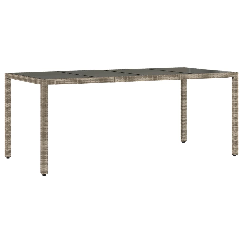 8721102484674_g_en_hd_2 vidaXL 7 Piece Garden Dining Set with Cushions Grey Poly Rattan - Image 4