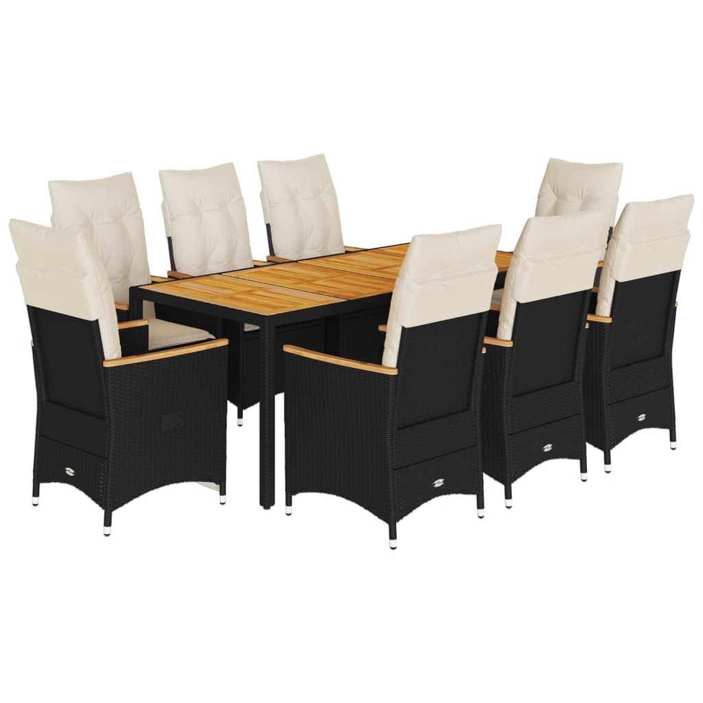 8721102485657_a_en_hd_1 vidaXL 9 Piece Garden Dining Set with Cushions Black Poly Rattan - Image 2