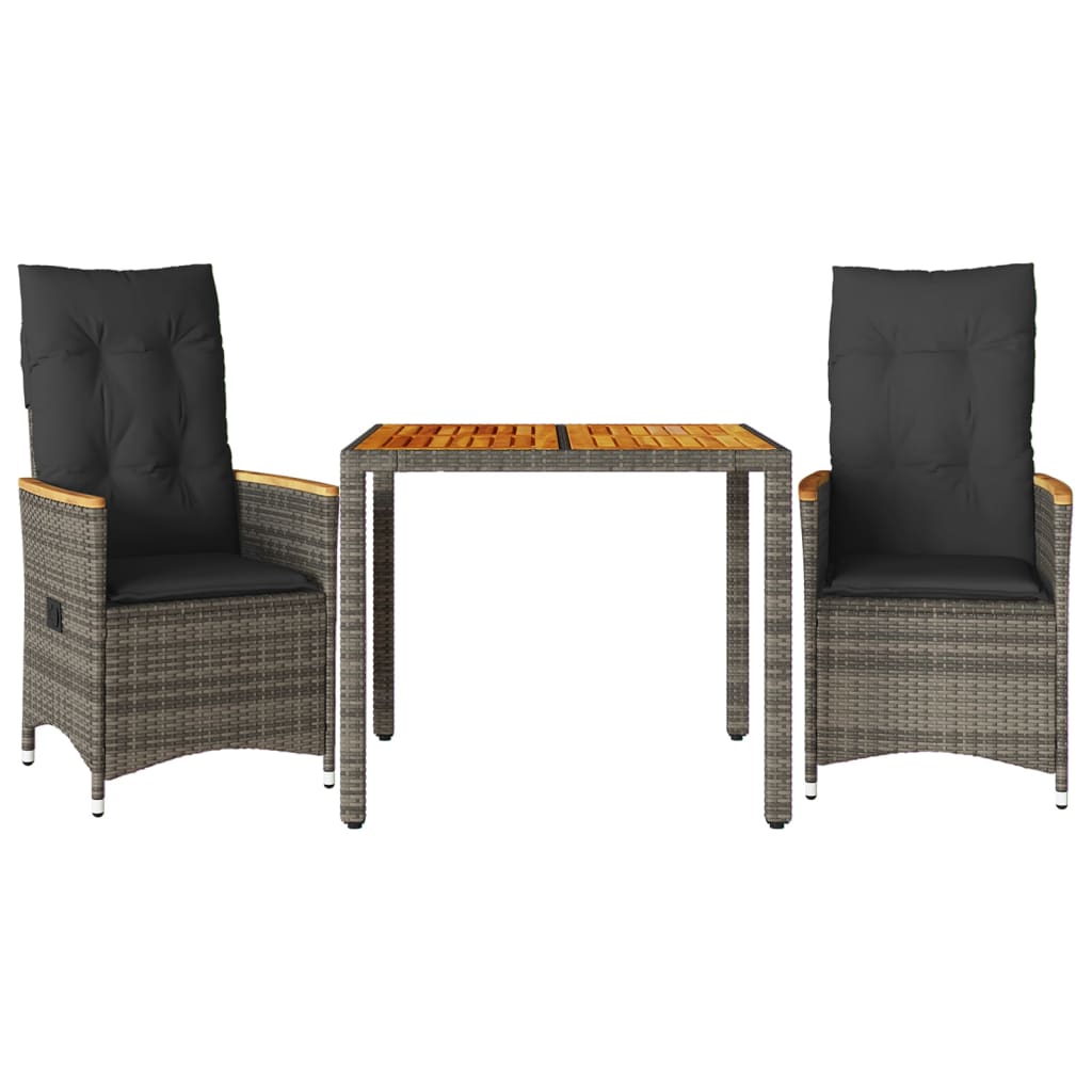 8721102485695_a_en_hd_1 vidaXL 3 Piece Bistro Set with Cushions Grey Poly Rattan - Image 2