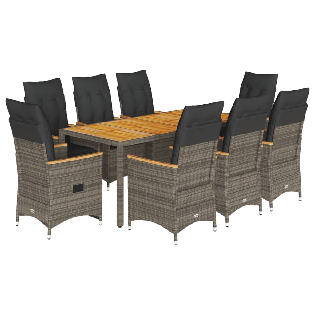 8721102485770_a_en_hd_1 vidaXL 9 Piece Garden Dining Set with Cushions Grey Poly Rattan - Image 2