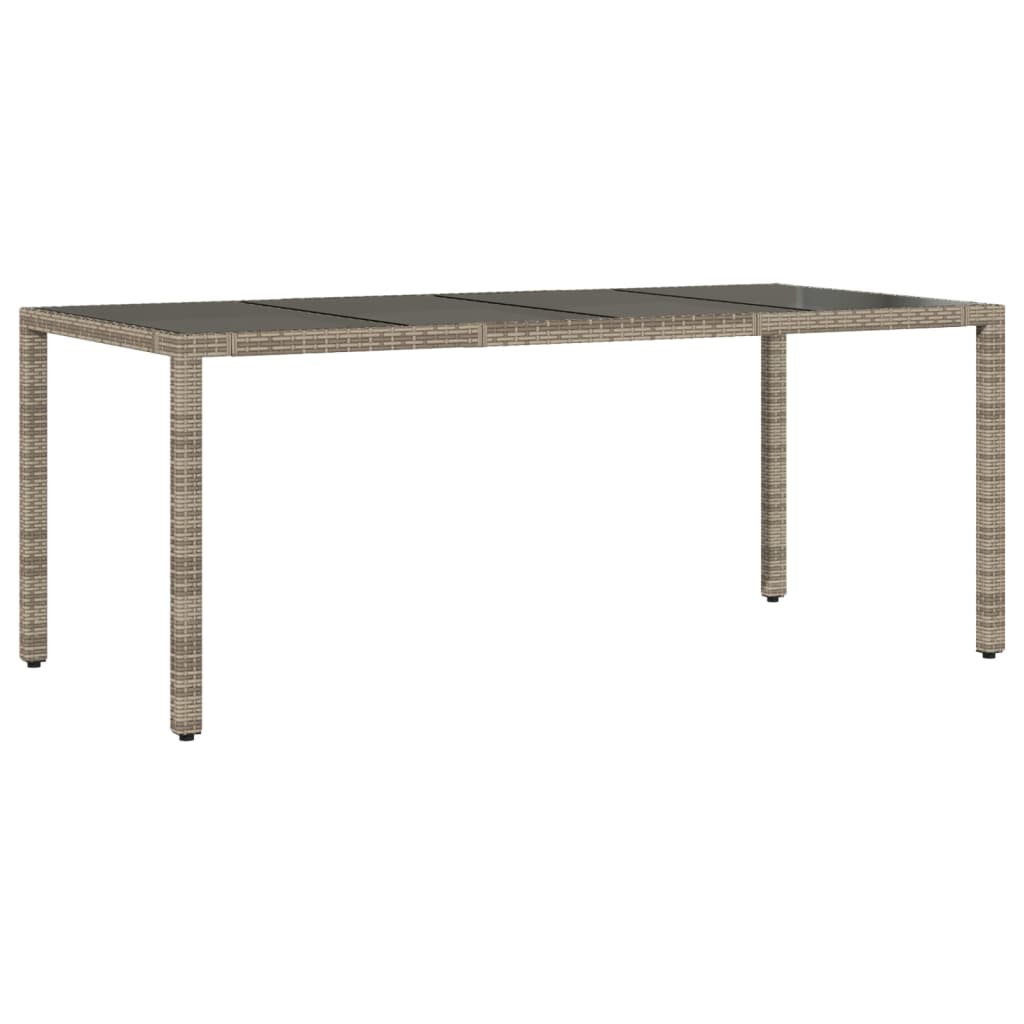 8721102486234_g_en_hd_2 vidaXL 7 Piece Garden Bistro Set with Cushions Grey Poly Rattan - Image 4