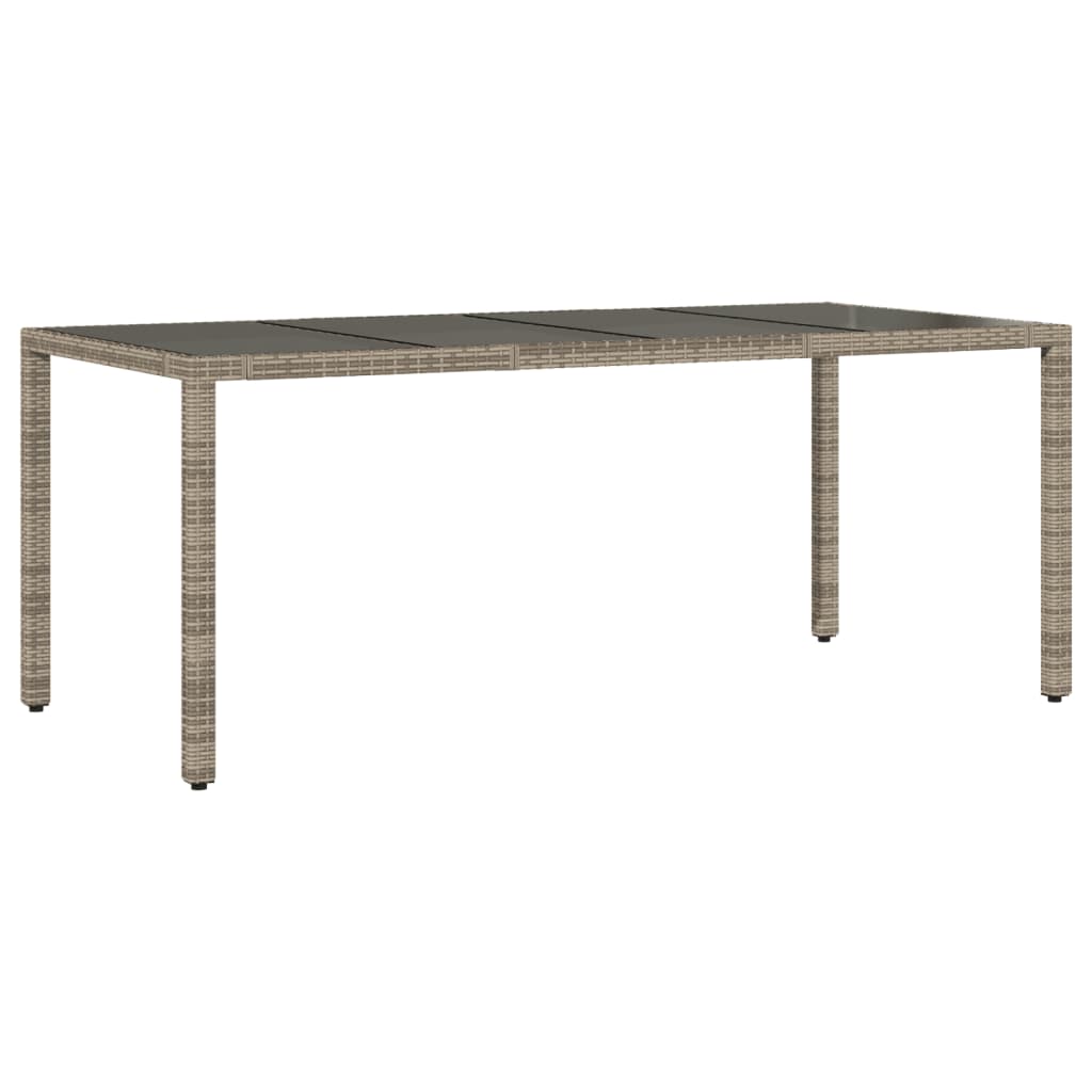 8721102486241_g_en_hd_2 vidaXL 9 Piece Garden Bistro Set with Cushions Grey Poly Rattan - Image 4