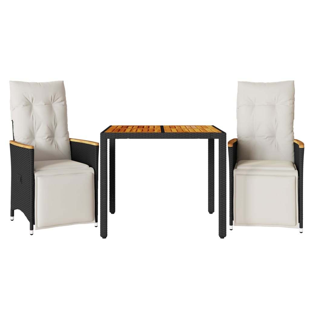 8721102486852_a_en_hd_1 vidaXL 3 Piece Garden Bistro Set with Cushions Black Poly Rattan - Image 2