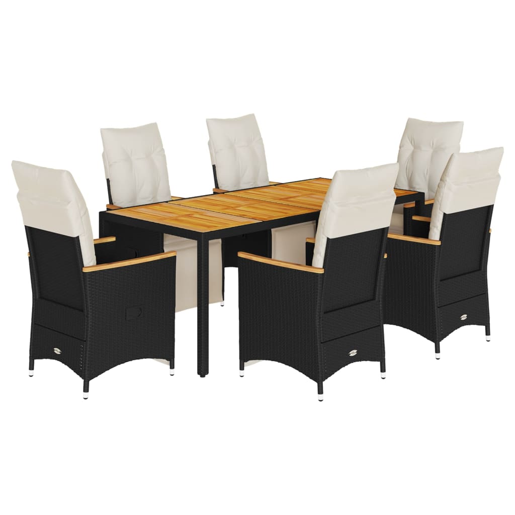 8721102486890_a_en_hd_1 vidaXL 7 Piece Garden Bistro Set with Cushions Black Poly Rattan - Image 2