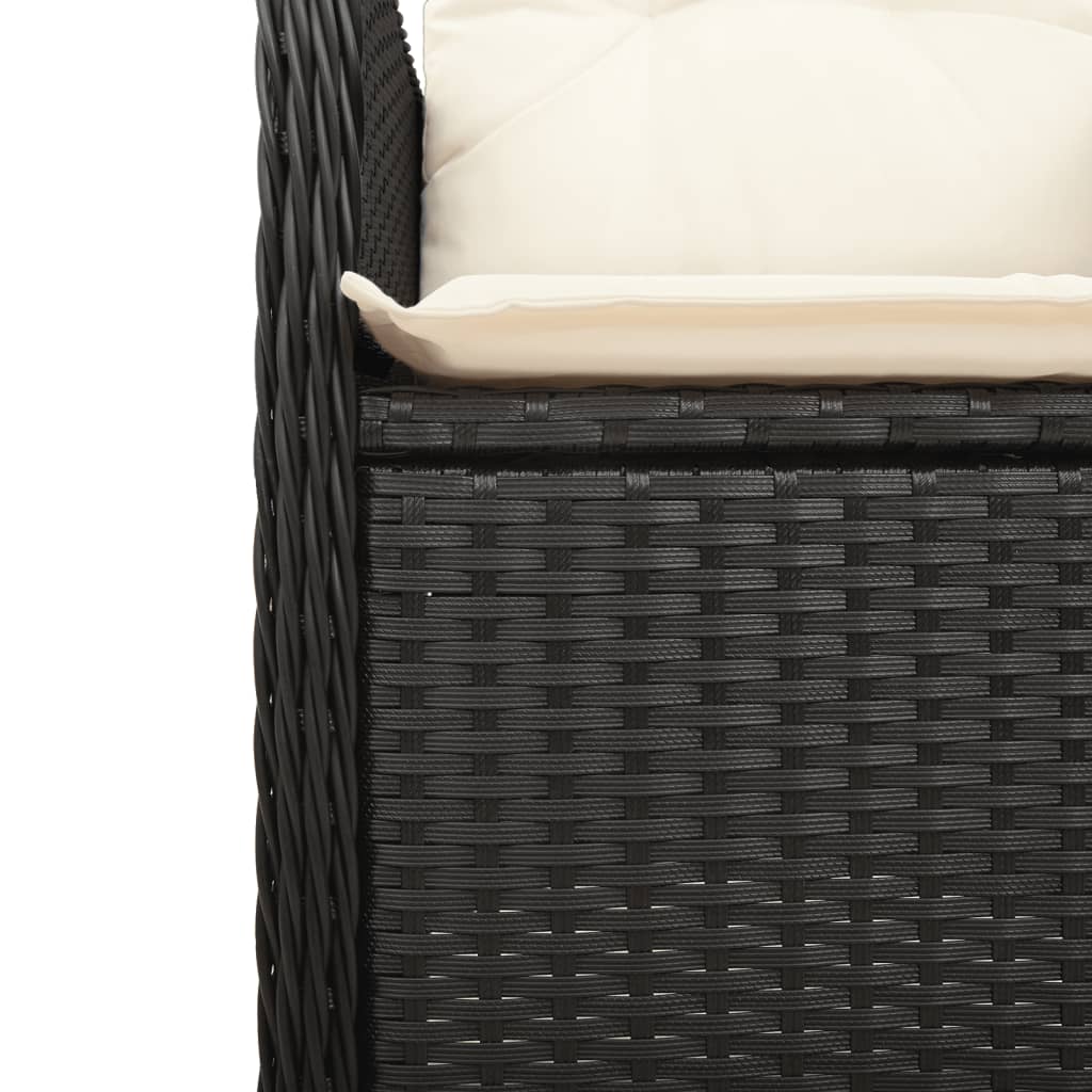 8721102487064_g_en_hd_5 vidaXL 7 Piece Garden Bistro Set with Cushions Black Poly Rattan - Image 7