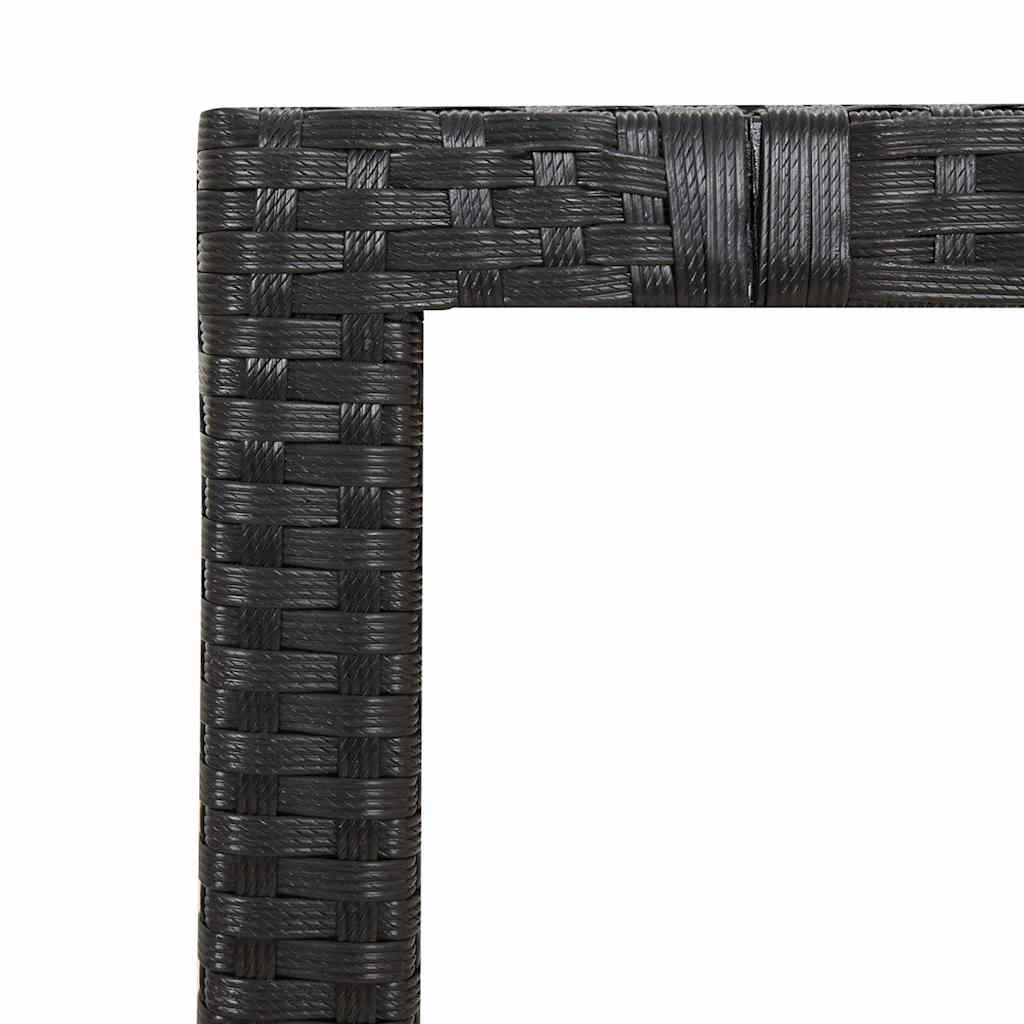 8721102487095_g_en_hd_4 vidaXL 9 Piece Garden Bistro Set with Cushions Black Poly Rattan - Image 6