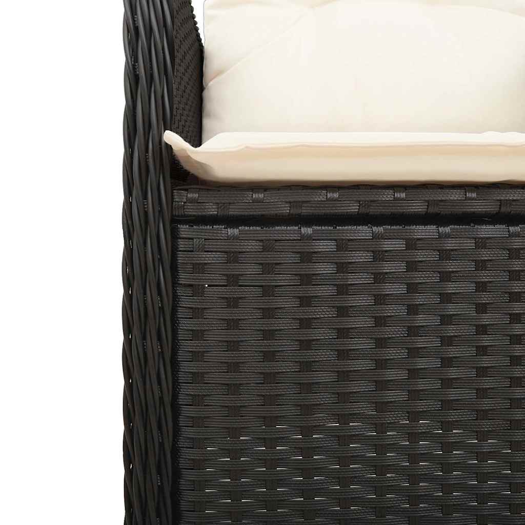 8721102487187_g_en_hd_4 vidaXL 7 Piece Garden Bistro Set with Cushions Black Poly Rattan - Image 6